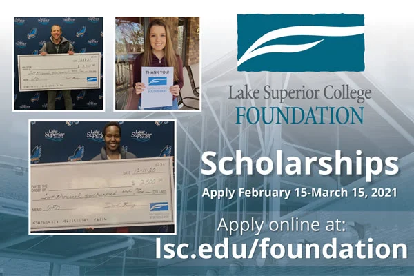 Lake Superior College Foundation to Award over $100,000 in Student Scholarships - Spring 2021