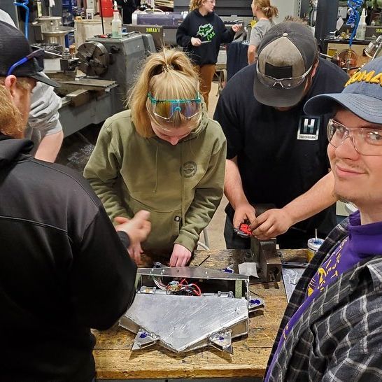 Robot Wars are underway at LSC’s downtown campus! 🤖 #Manufacturing #LakeSuperiorCollege