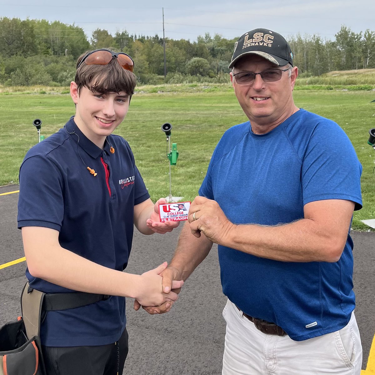 @LSC_Duluth: Some great results to report for Lake Superior College’s Clay Target team: Alex Gjessing – 50 straightReese Peterson - 50 straightJames Theobald - 100 straightJames Girth – 50 straight Congrats, everyone! #GoIceHawks #LakeSuperiorCollege #ClayTarget