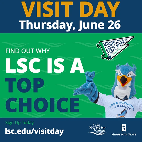 LSC Visit Day Minnesota State Week Graphic