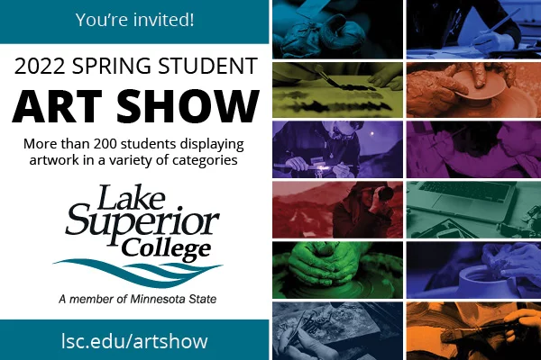 Lake Superior College Spring Semester Art Show to Highlight Students' Traditional and Digital Work