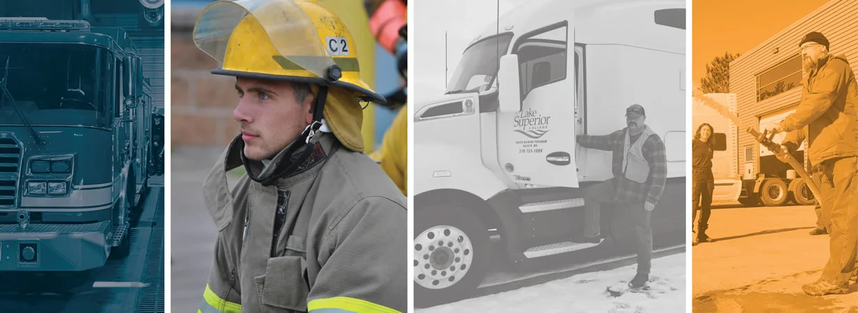 Learn more about the Firefighting and Truck Driving Open House