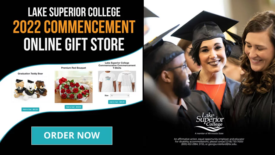 Lake Superior College 2022 Commencement Online Gift Store. Order Gifts Today!