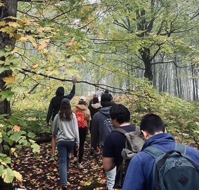 L.S.C. Hiking Adventure during Student Success Day Fall 2023