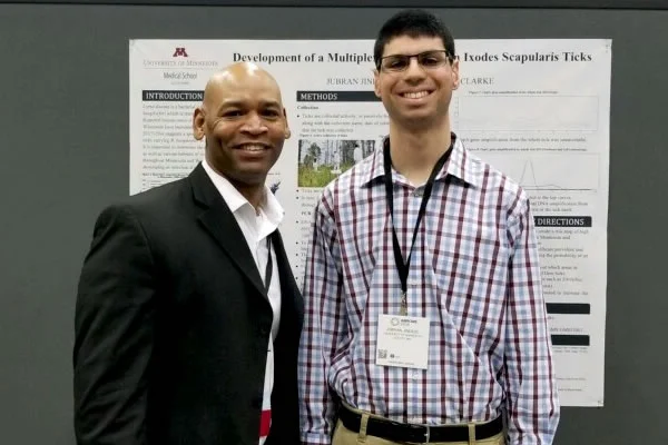 LSC Alum Jubran Jindeel Presents Lyme Disease Research at National Biomedical Conference