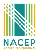 NACEP logo with text "accredited program"