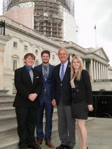 Students with MN State Representative Nolan