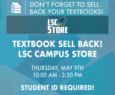 2024 LSC Store Textbook Sell Back Email Graphic