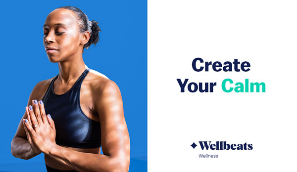 Create your calm with Wellbeats.