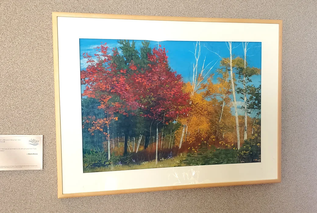 Photo #1 of View from Lake Superior Hiking Trail by Alberta Marana