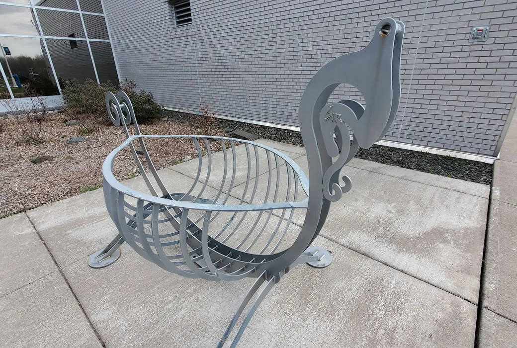 Photo #1 of Viking Ship Bike Rack by Andrew Saur