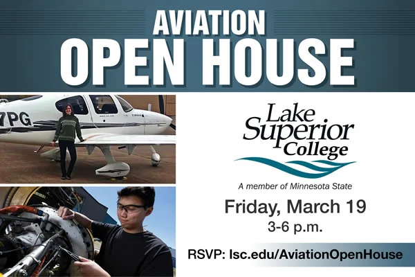 Lake Superior College to Host Aviation Open House on March 19   