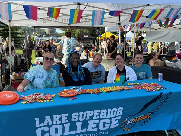 LSC booth at Duluth-Superior Pride Festival