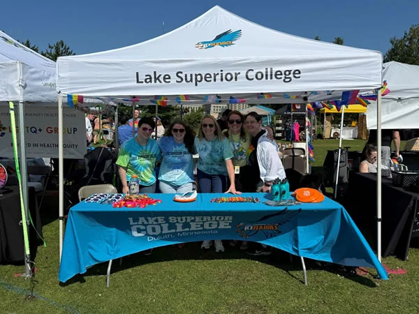 LSC booth at Duluth-Superior Pride Festival