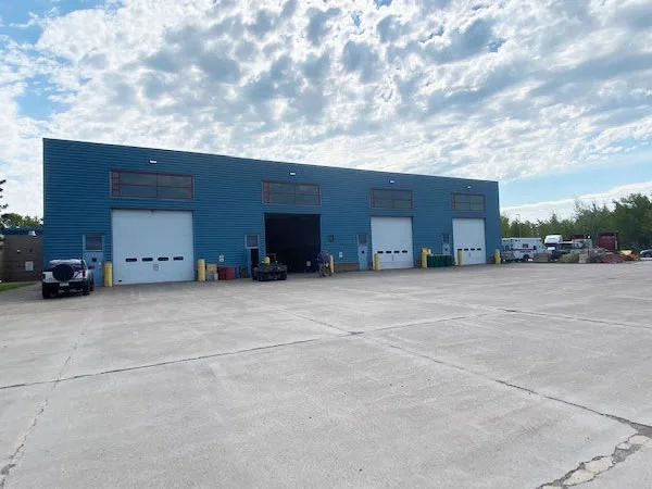 The Industrial Bay at the Emergency Response Training Center