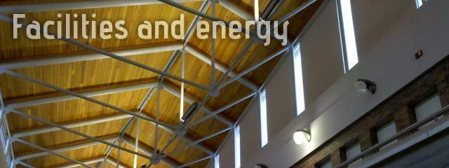 facilitiesandenergy Picture of E Ceiling with Text - Facilities and Energy