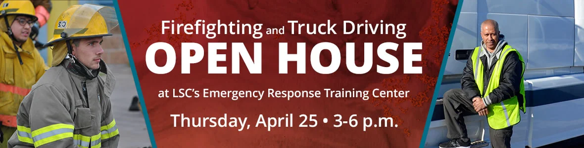 Firefighting and Truck Driving Program Open House