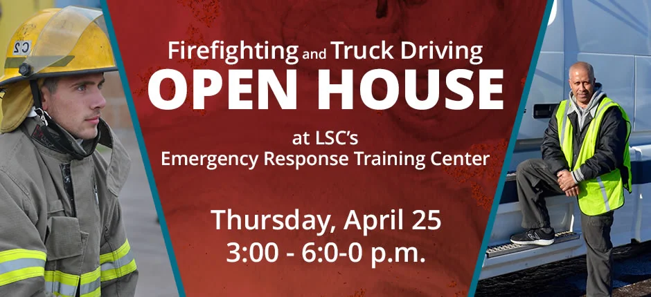 Firefighting and Truck Driving Program Open House