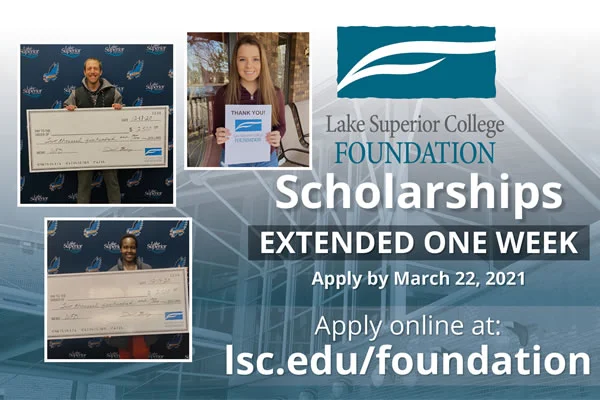 Lake Superior College Foundation to Award over $100,000 in Student Scholarships, Applications Accepted through March 22