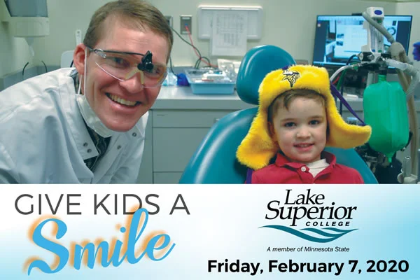 Lake Superior College teams up with local dentists to provide free dental service for children on Give Kids a Smile Day