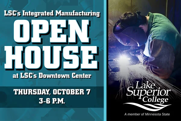 Lake Superior College to host an Integrated Manufacturing Open House on Thursday, October 7, at LSC’s Downtown Campus 