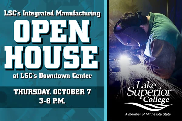 Lake Superior College to host an Integrated Manufacturing Open House on Thursday, October 7, at LSC’s Downtown Campus