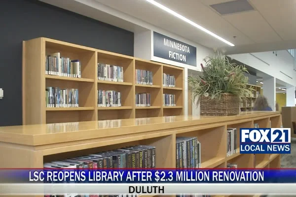 Lake Superior College Reopens Library After $2.3 Million Renovation