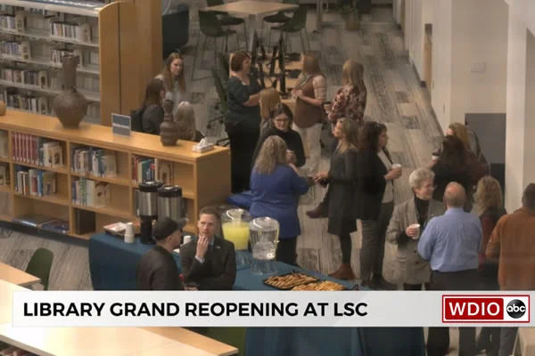 Celebrating a newly reimagined library space at Lake Superior College
