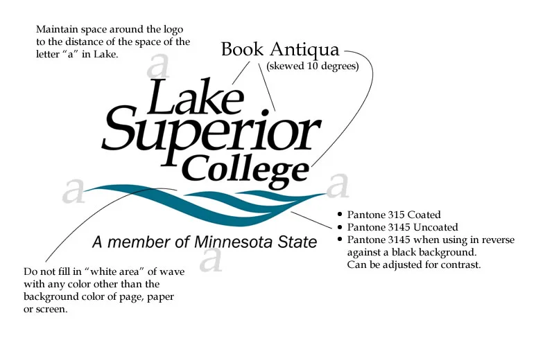 Explanation of how to use the official LSC logo