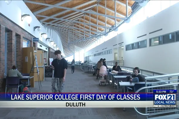 Lake Superior College First Day of Classes