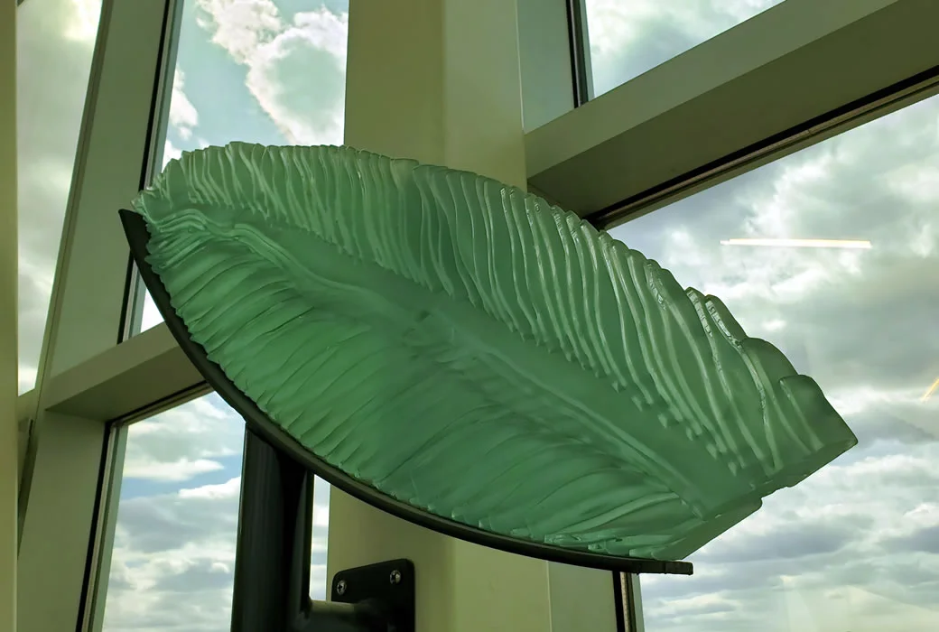 Photo #1 of Feather and Leaf by Michael Tonder