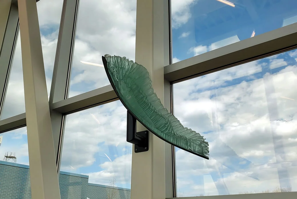 Photo #2 of Feather and Leaf by Michael Tonder