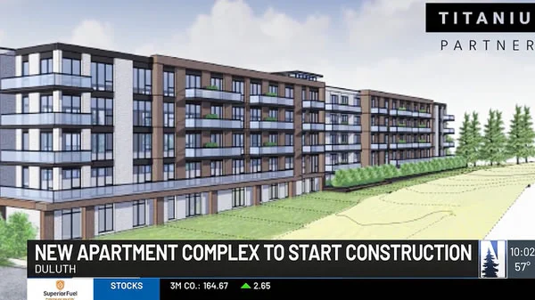 New TIF Apartment Complex to Start Construction Across Lake Superior College