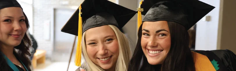 LSC students at commencement