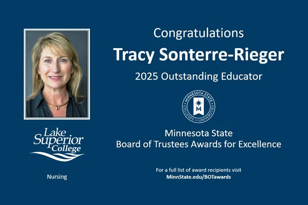 Sonterre-Rieger Named a Board of Trustees Outstanding Educator