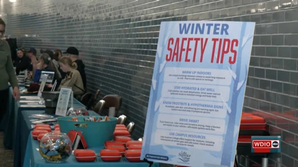 Students Prepare for Season Ahead with Winter Weather Safety Fair